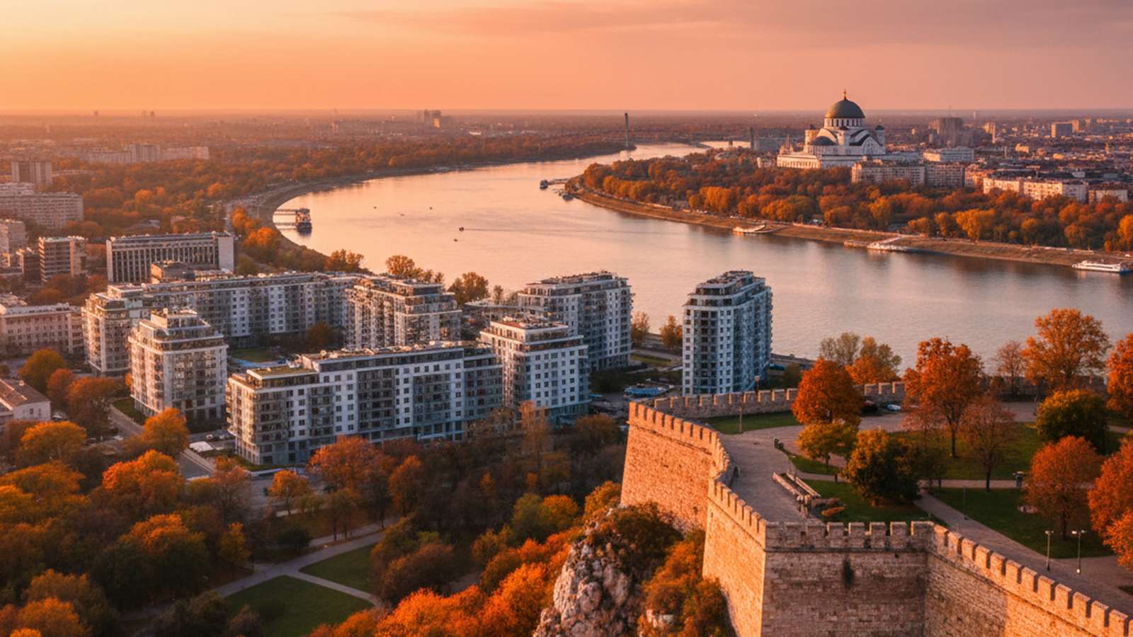 Белград — столица Сербии