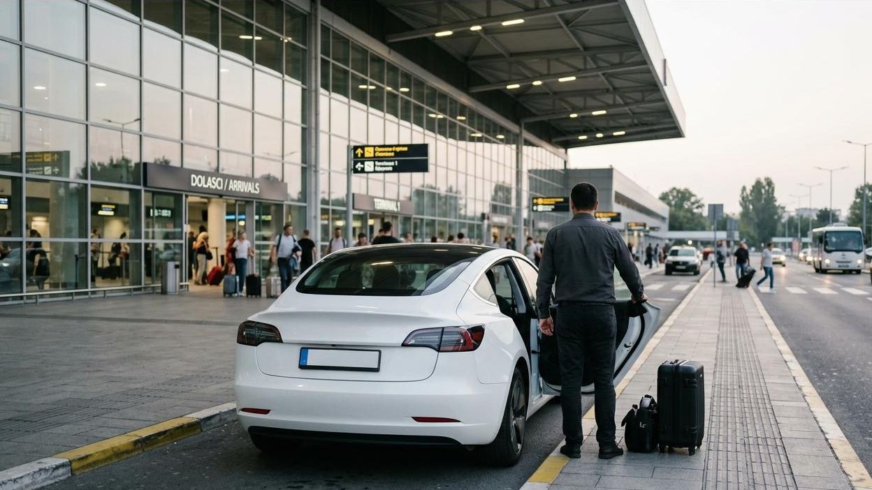 Трансфер по Сербии на Tesla: аэропорт Белграда, Нови-Сад, экскурсии